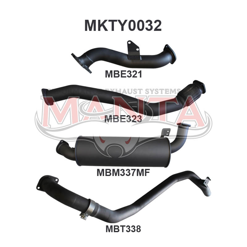 Manta Toyota Landcruiser HDJ80 4.2L 1HD Turbo Diesel Wagon – Manta product image 5