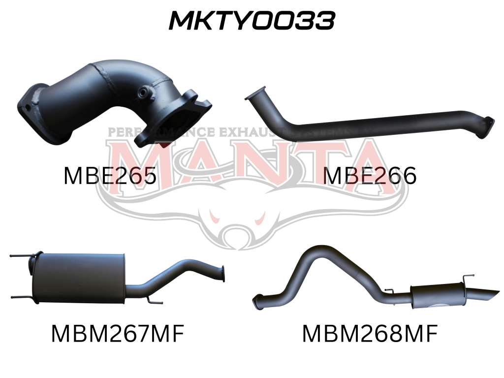 Manta Toyota Landcruiser HDJ100 4.2L 1HD Turbo Diesel Wagon – Manta product image 5