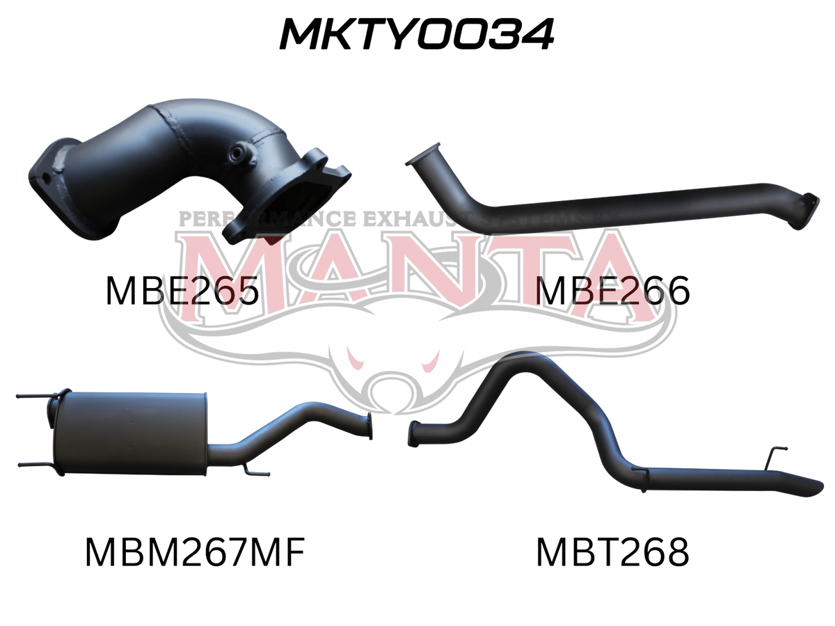 Manta Toyota Landcruiser HDJ100 4.2L 1HD Turbo Diesel Wagon – Manta product image 6