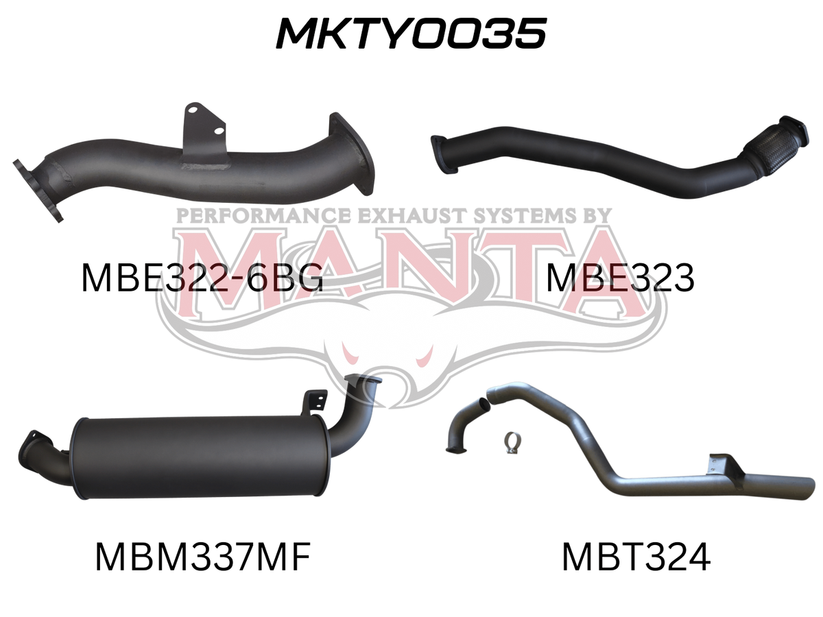 Manta Toyota Landcruiser HZJ105 4.2L 1HZ Diesel Wagon, with Aftermarket Turbo Fitted – Manta product image 4
