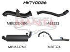 Manta Toyota Landcruiser HZJ105 4.2L 1HZ Diesel Wagon, with Aftermarket Turbo Fitted – Manta product image 6