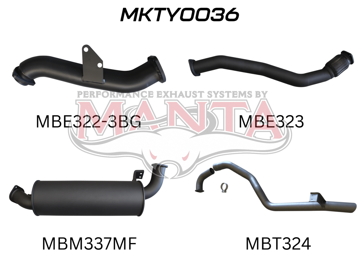 Manta Toyota Landcruiser HZJ105 4.2L 1HZ Diesel Wagon, with Aftermarket Turbo Fitted – Manta product image 6