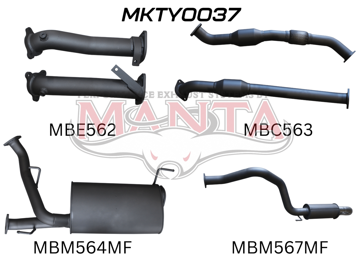 Manta Toyota Landcruiser VDJ200 4.5L V8 Twin Turbo Diesel Wagon 2007 – 2015 – Manta product image 8