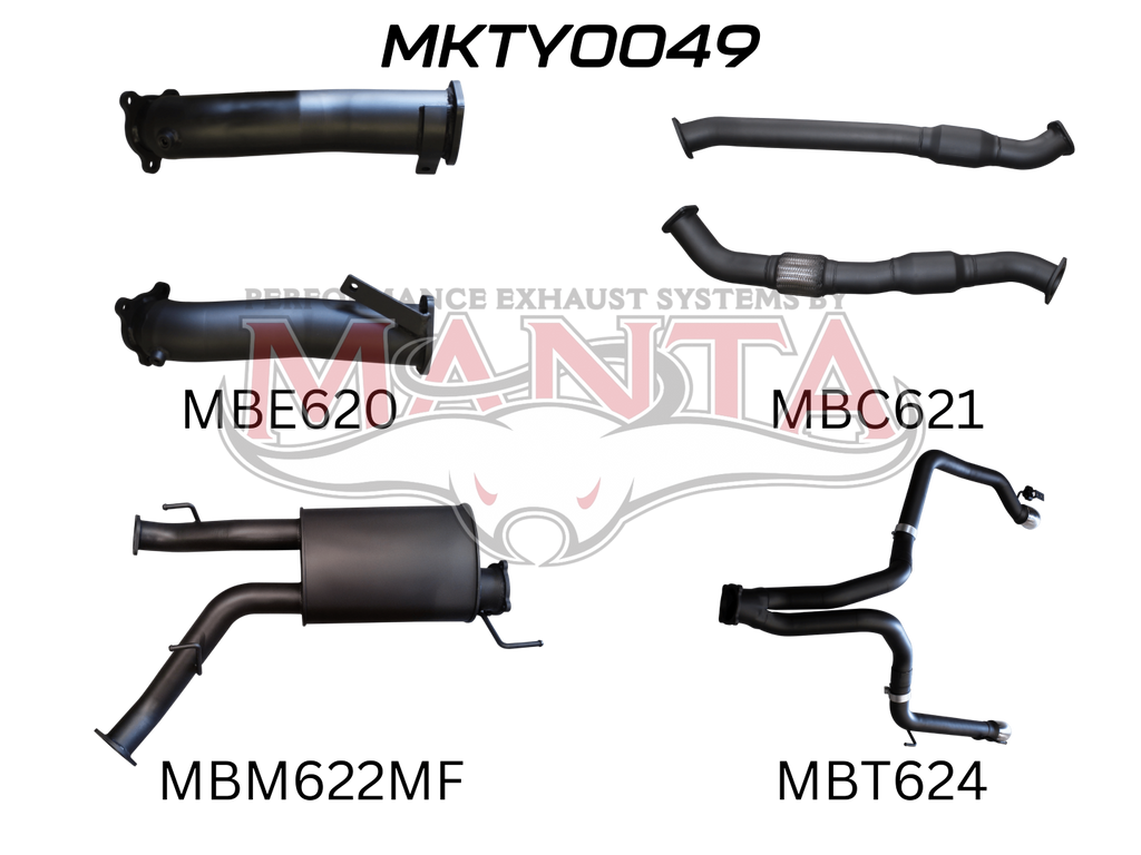 Manta Toyota Landcruiser VDJ200 4.5L V8 Twin Turbo Diesel Wagon 2007 – 2015 – Manta product image 15