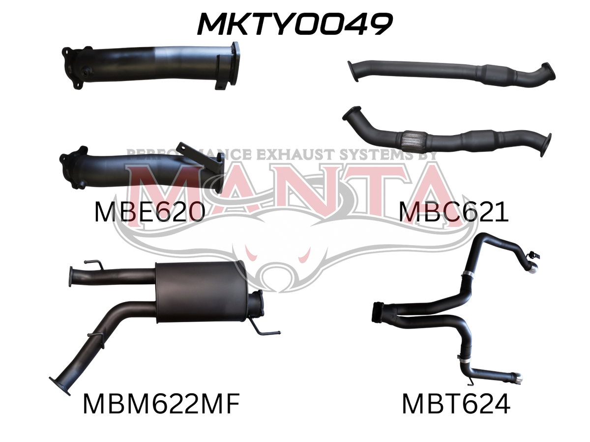 Manta Toyota Landcruiser VDJ200 4.5L V8 Twin Turbo Diesel Wagon 2007 – 2015 – Manta product image 15