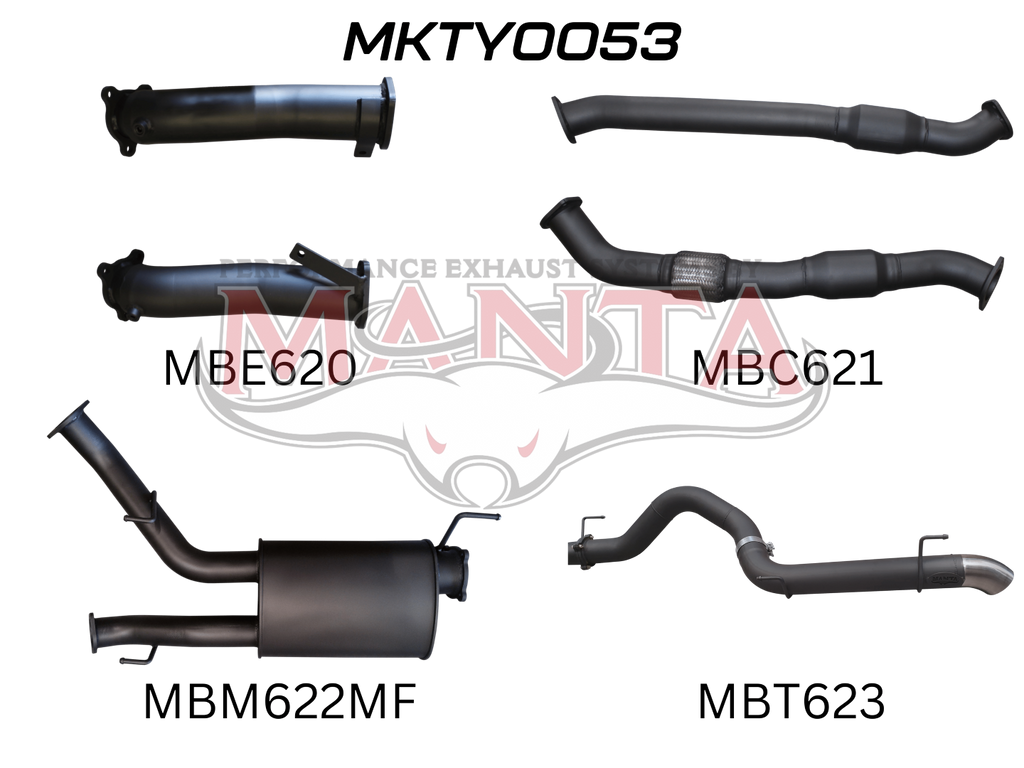 Manta Toyota Landcruiser VDJ200 4.5L V8 Twin Turbo Diesel Wagon 2007 – 2015 – Manta product image 21