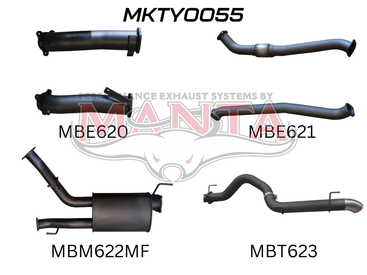 Manta Toyota Landcruiser VDJ200 4.5L V8 Twin Turbo Diesel Wagon 2007 – 2015 – Manta product image 29