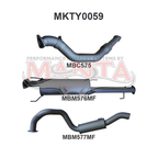 Manta Toyota Prado KDJ120R, KDJ150R 3.0L Turbo Diesel September 2007 – September 2015 – Manta product image 12