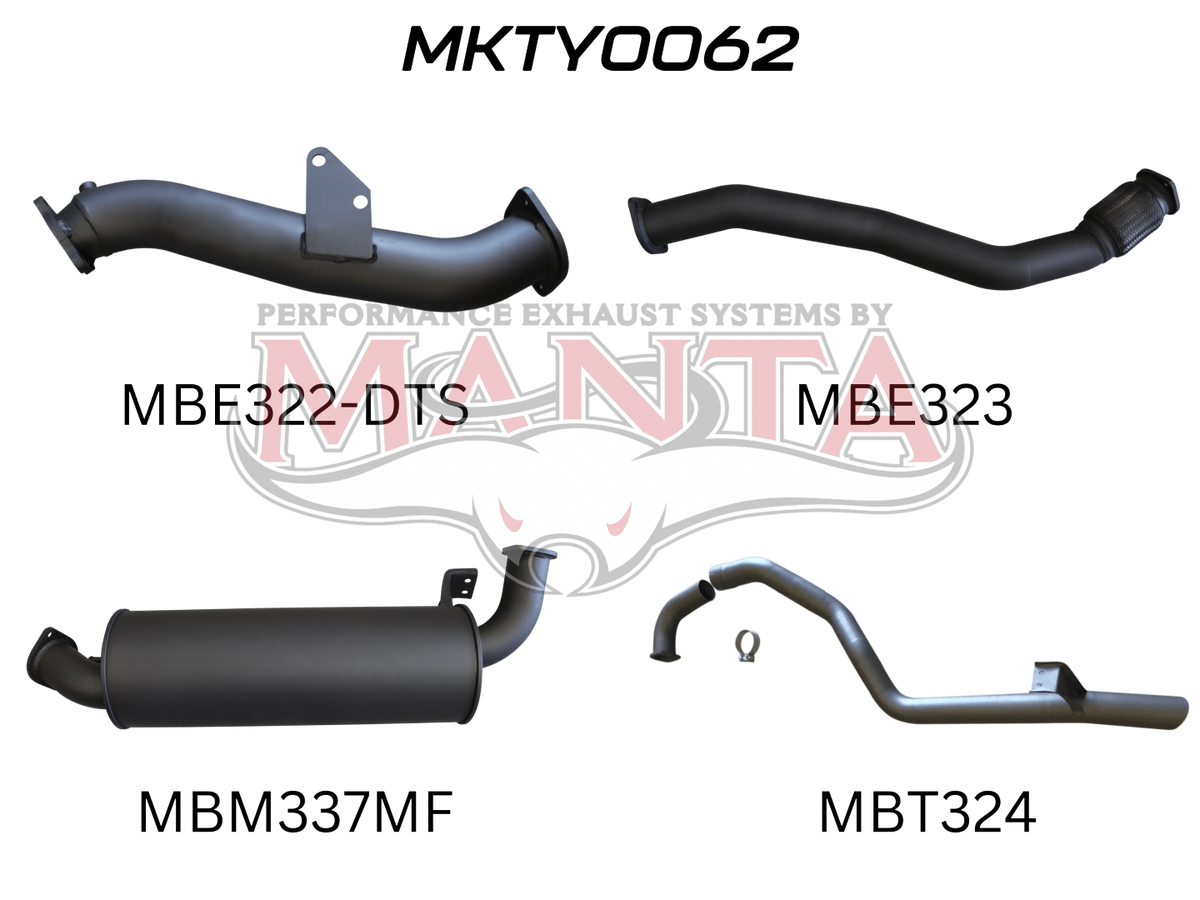 Manta Toyota Landcruiser HZJ105 4.2L 1HZ Diesel Wagon, with Aftermarket Turbo Fitted – Manta product image 15