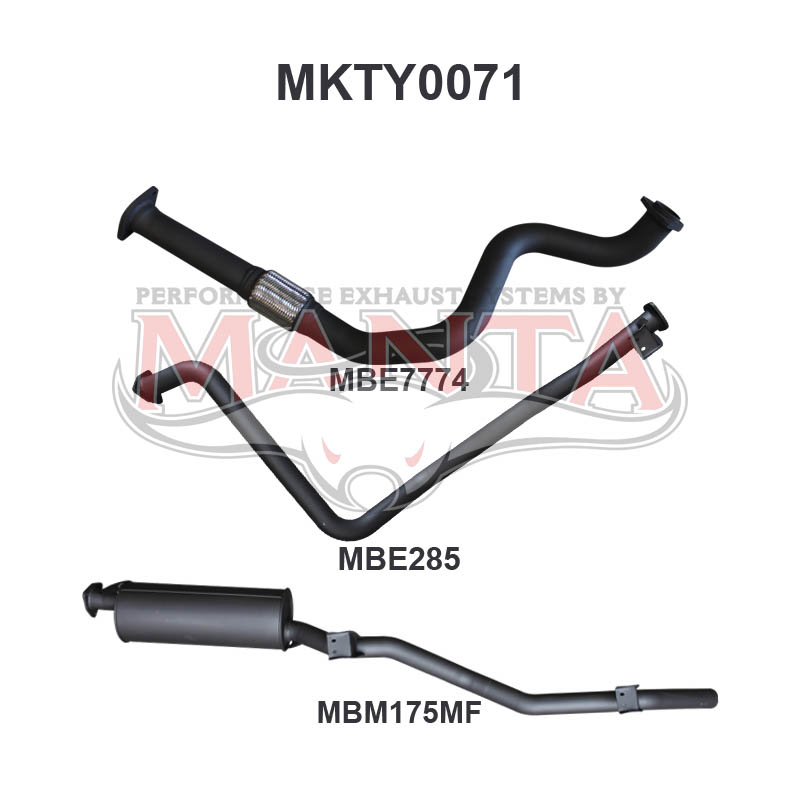 Manta Toyota Landcruiser HZJ79 4.2L 1HZ Diesel UTE – Manta product image 9