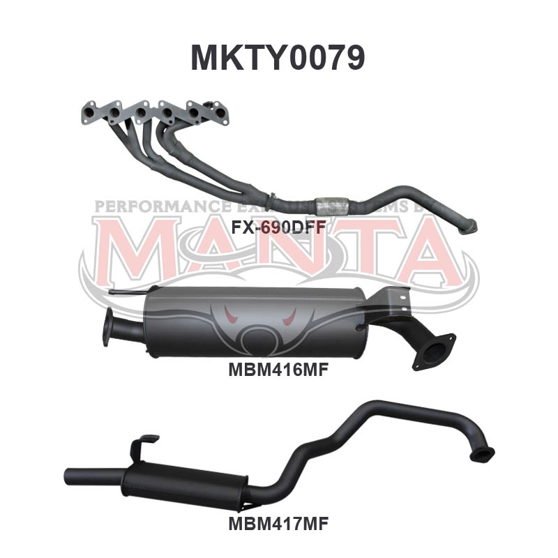 Manta Toyota Landcruiser HZJ105 4.2L 1HZ Diesel Wagon – Manta product image 4