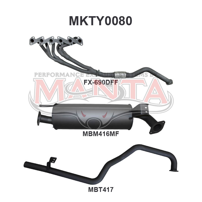 Manta Toyota Landcruiser HZJ105 4.2L 1HZ Diesel Wagon – Manta product image 5