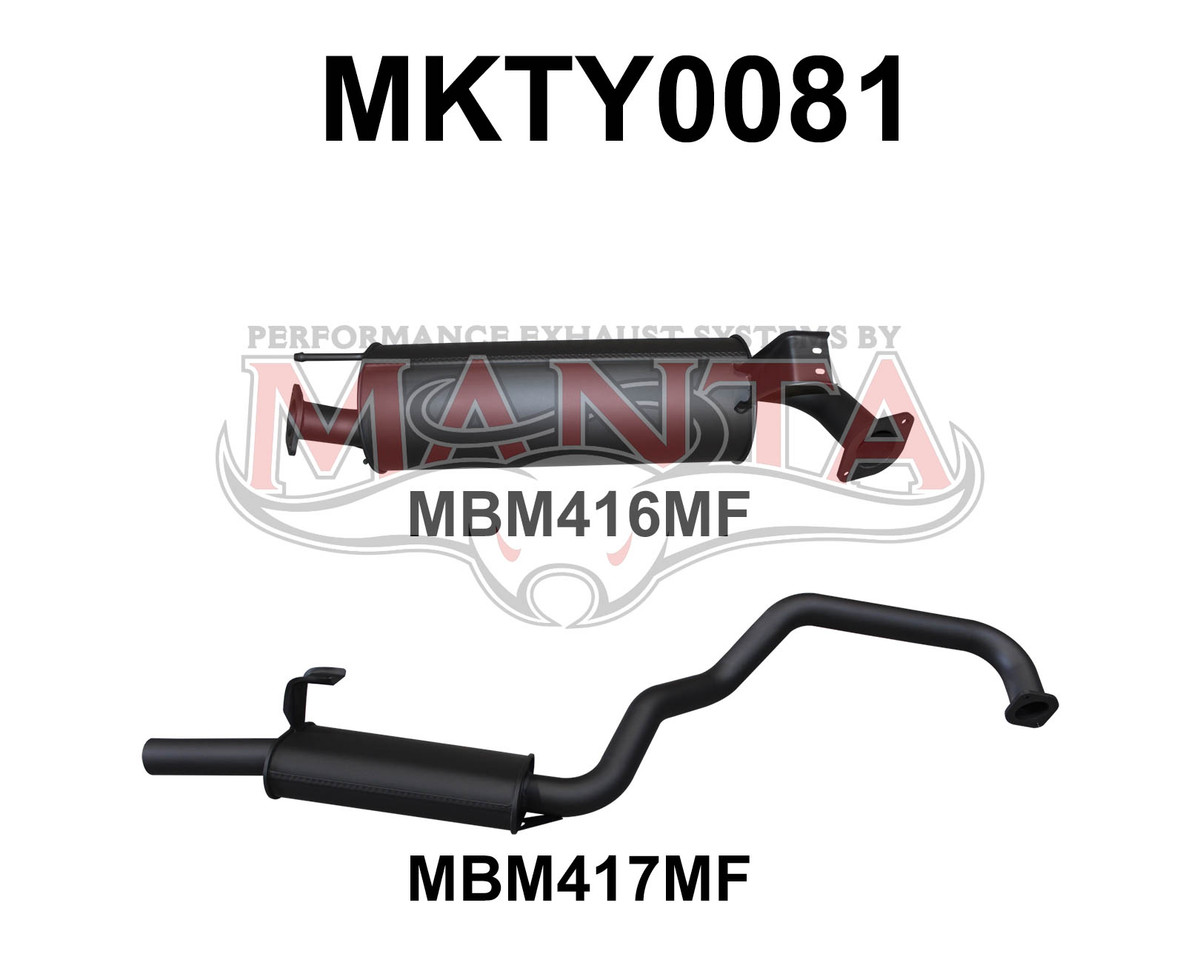 Manta Toyota Landcruiser HZJ105 4.2L 1HZ Diesel Wagon – Manta product image 6