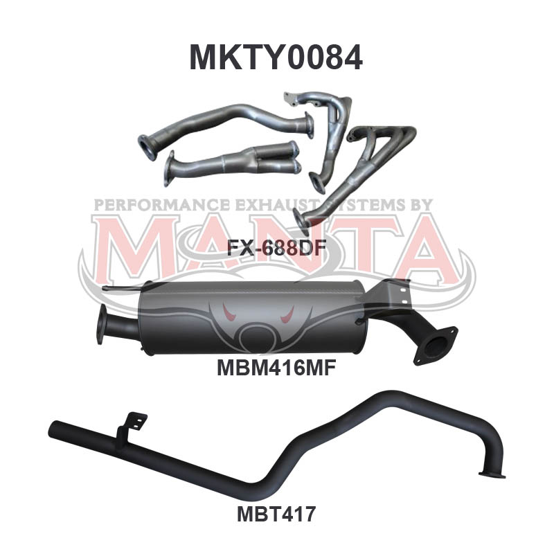 Manta Toyota Landcruiser FZJ105 4.5L 1FZ Petrol Wagon – Manta product image 4
