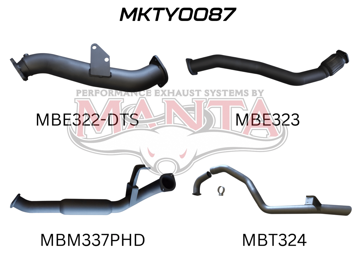 Manta Toyota Landcruiser HZJ105 4.2L 1HZ Diesel Wagon, with Aftermarket Turbo Fitted – Manta product image 8