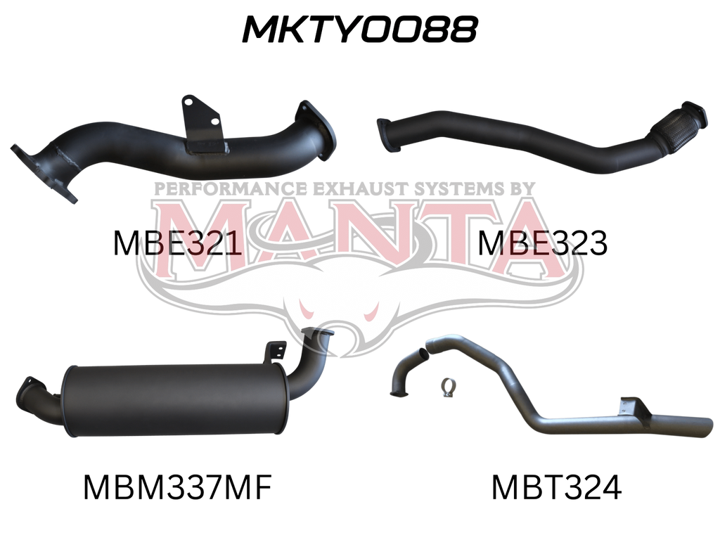 Manta Toyota Landcruiser HZJ105 4.2L 1HZ Diesel Wagon, with Aftermarket Turbo Fitted – Manta product image 10