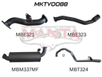 Manta Toyota Landcruiser HZJ105 4.2L 1HZ Diesel Wagon, with Aftermarket Turbo Fitted – Manta product image 10