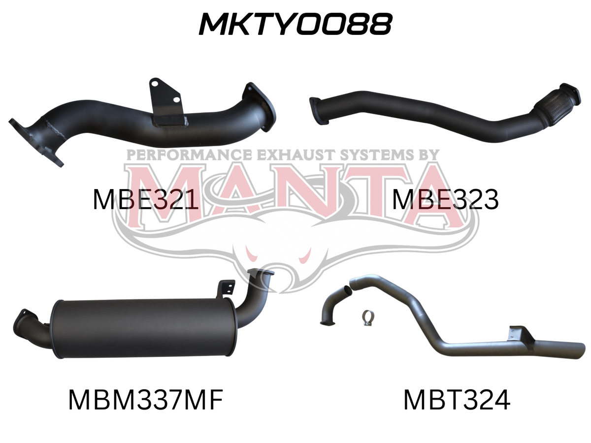 Manta Toyota Landcruiser HZJ105 4.2L 1HZ Diesel Wagon, with Aftermarket Turbo Fitted – Manta product image 10
