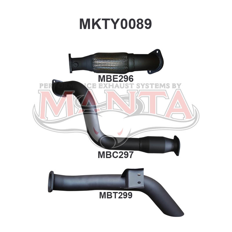 Manta Toyota Landcruiser VDJ79 4.5L V8 Turbo Diesel Single Cab UTE 2007 - 2016 (Without DPF) – Manta product image 19