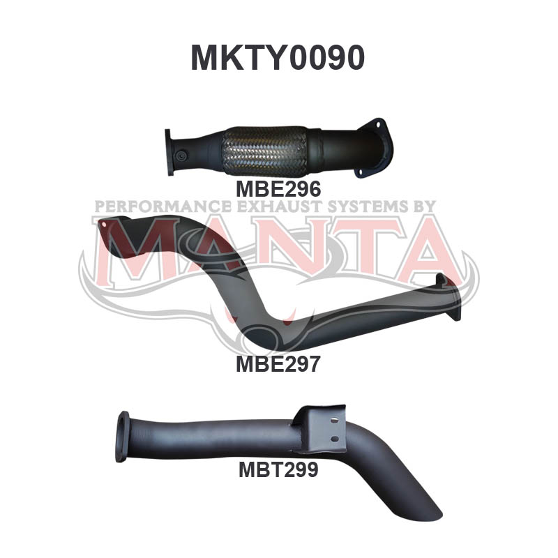 Manta Toyota Landcruiser VDJ79 4.5L V8 Turbo Diesel Single Cab UTE 2007 - 2016 (Without DPF) – Manta product image 20