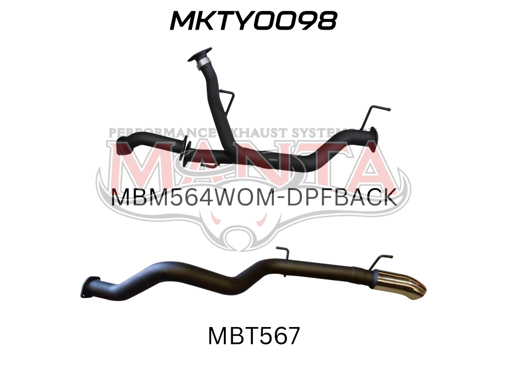 Manta Toyota Landcruiser VDJ200 4.5L V8 Twin Turbo Diesel Wagon (With DPF) 2015 Onwards – Manta product image 6