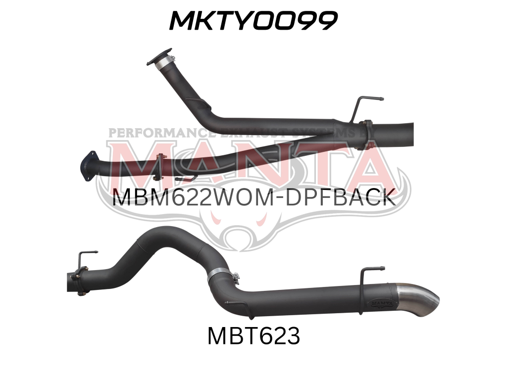 Manta Toyota Landcruiser VDJ200 4.5L V8 Twin Turbo Diesel Wagon (With DPF) 2015 Onwards – Manta product image 9