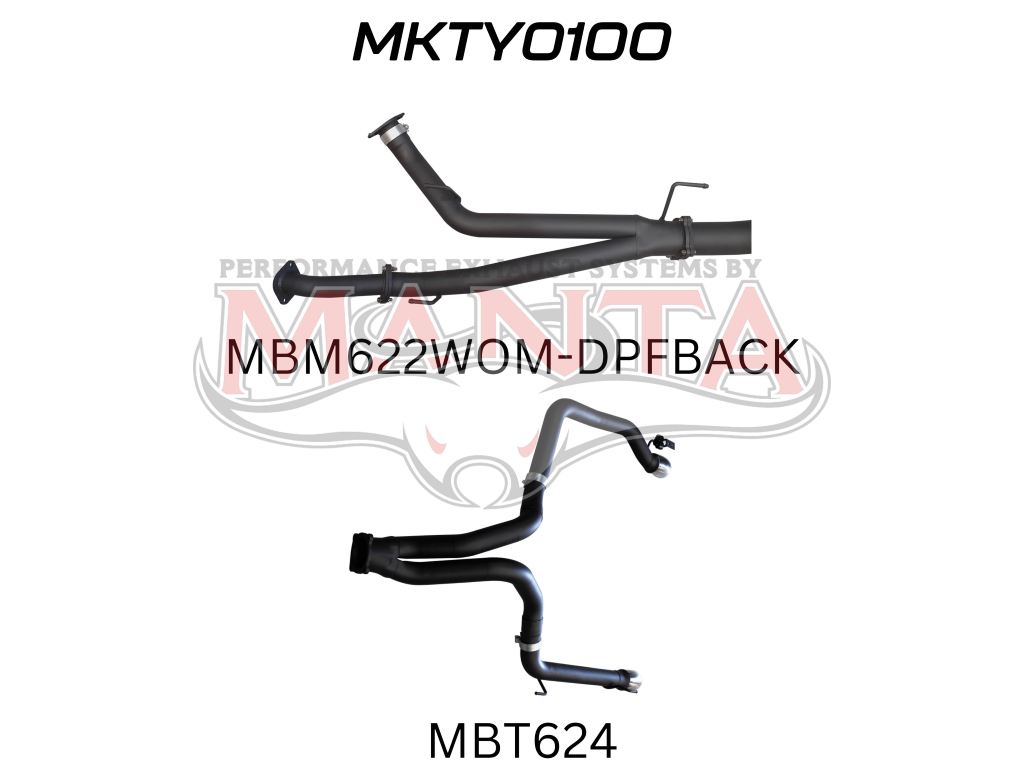 Manta Toyota Landcruiser VDJ200 4.5L V8 Twin Turbo Diesel Wagon (With DPF) 2015 Onwards – Manta product image 7