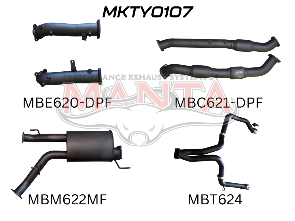 Manta Toyota Landcruiser VDJ200 4.5L V8 Twin Turbo Diesel Wagon (With DPF) 2015 Onwards – Manta product image 36