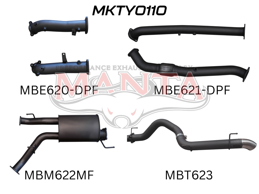 Manta Toyota Landcruiser VDJ200 4.5L V8 Twin Turbo Diesel Wagon (With DPF) 2015 Onwards – Manta product image 63