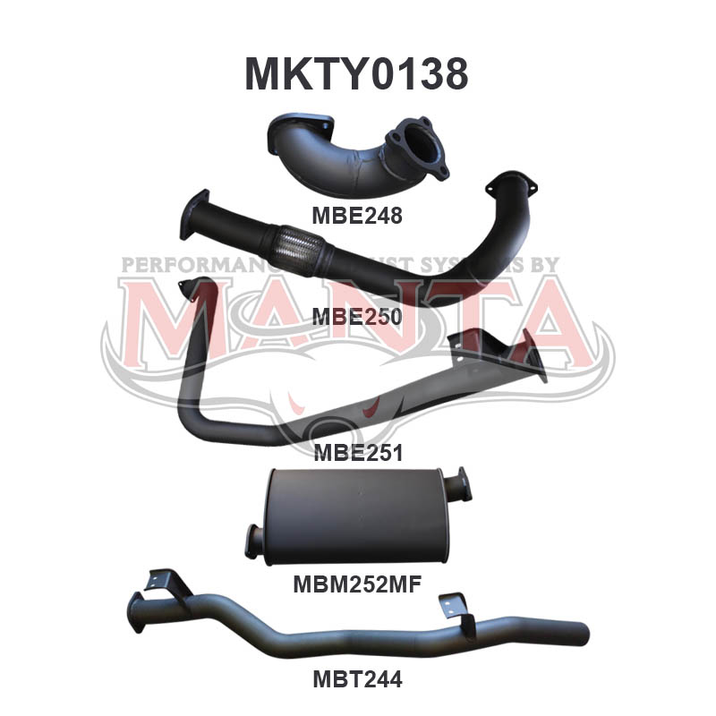 Manta Toyota Landcruiser HZJ79 4.2L 1HZ 6CYL Diesel UTE with Aftermarket Turbo Fitted – Manta product image 5
