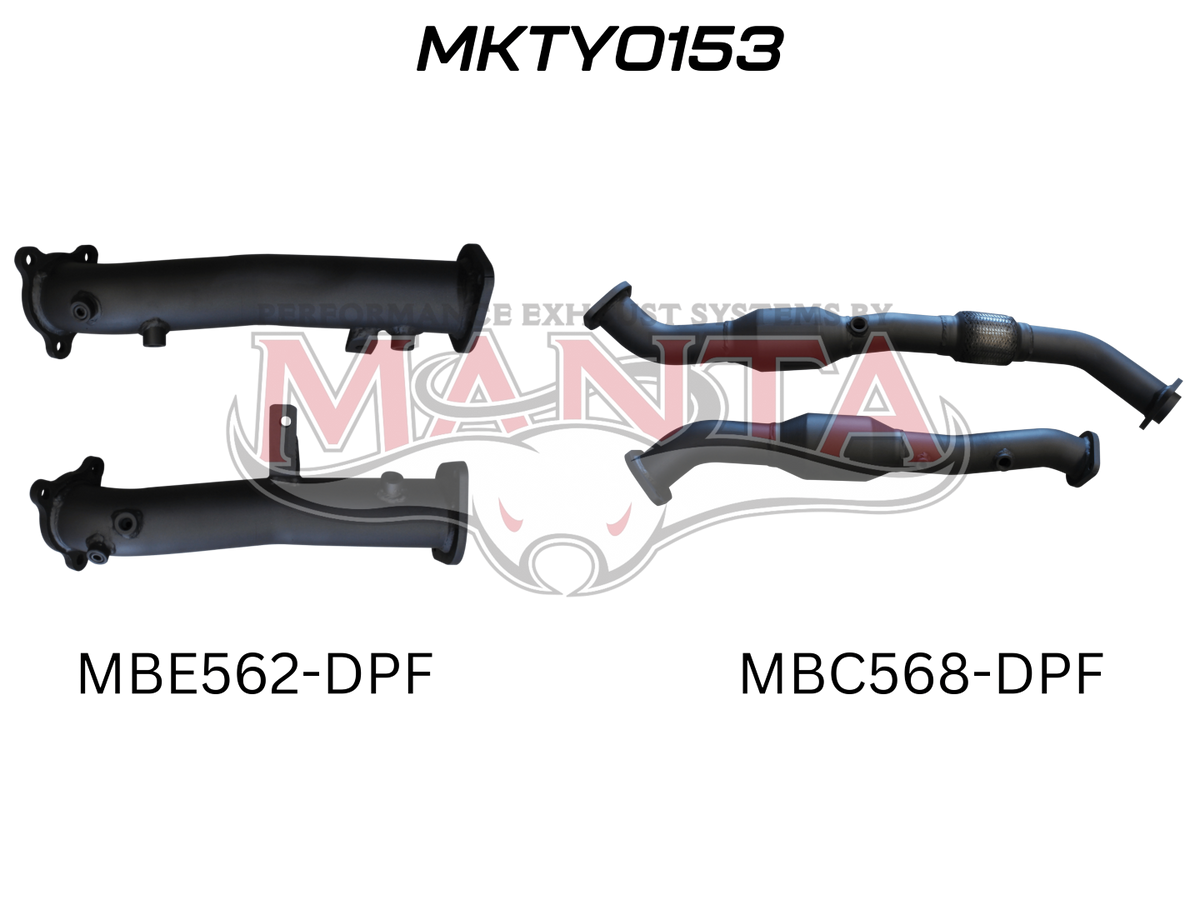 Manta Toyota Landcruiser VDJ200 4.5L V8 Twin Turbo Diesel Wagon (With DPF) 2015 Onwards – Manta product image 28