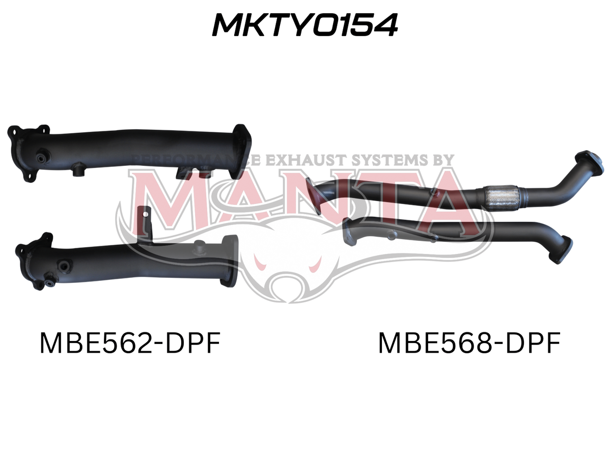 Manta Toyota Landcruiser VDJ200 4.5L V8 Twin Turbo Diesel Wagon (With DPF) 2015 Onwards – Manta product image 30