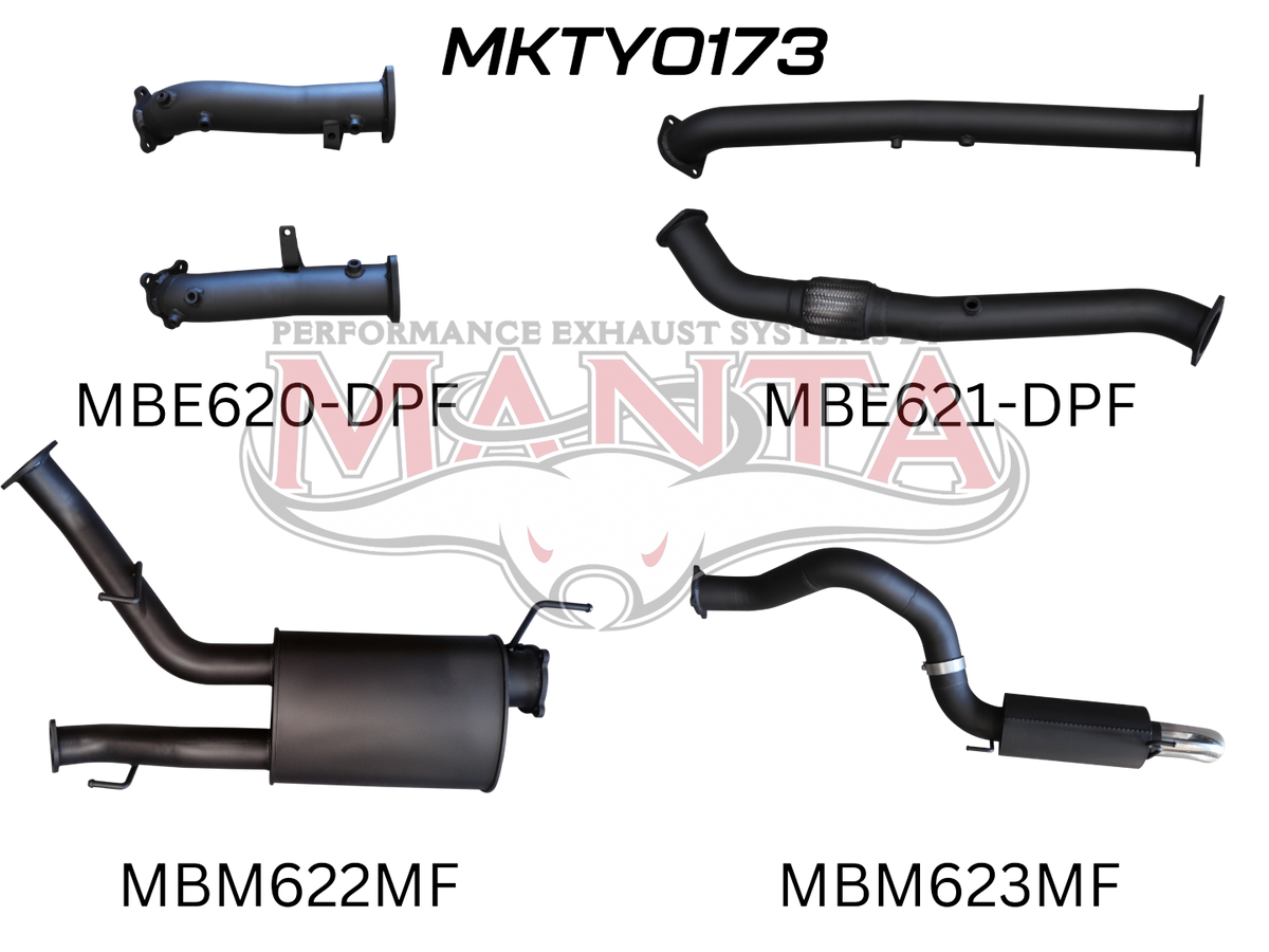 Manta Toyota Landcruiser VDJ200 4.5L V8 Twin Turbo Diesel Wagon (With DPF) 2015 Onwards – Manta product image 72