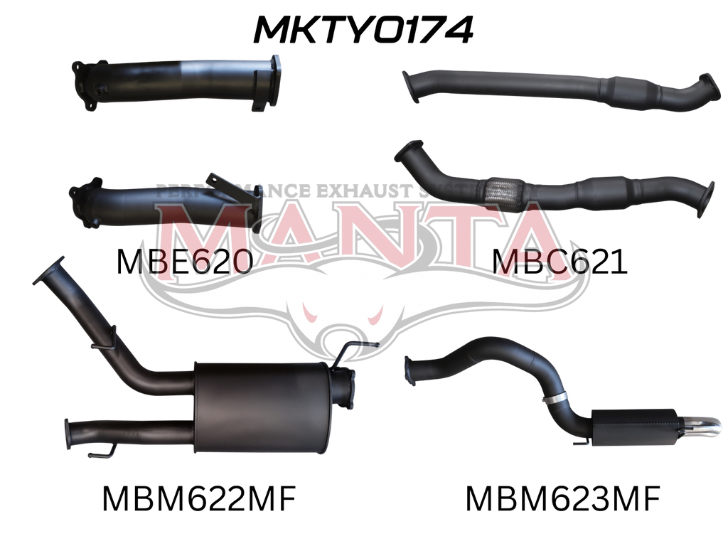 Manta Toyota Landcruiser VDJ200 4.5L V8 Twin Turbo Diesel Wagon 2007 – 2015 – Manta product image 92