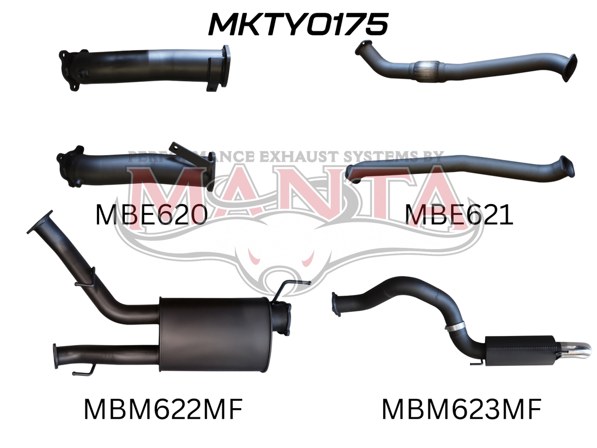 Manta Toyota Landcruiser VDJ200 4.5L V8 Twin Turbo Diesel Wagon 2007 – 2015 – Manta product image 93