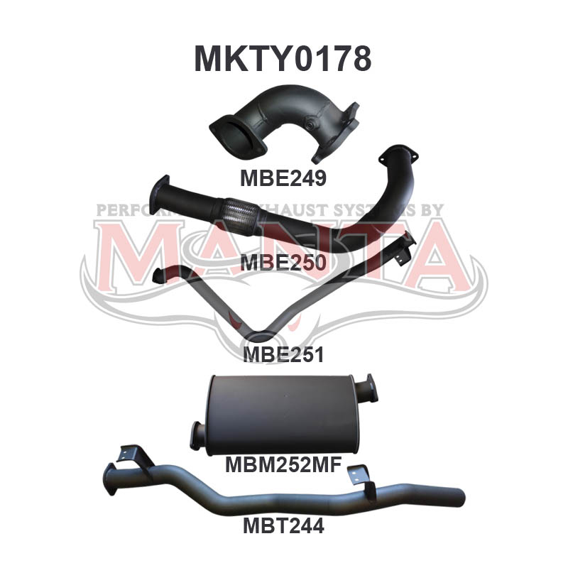 Manta Toyota Landcruiser HZJ79 4.2L 1HZ 6CYL Diesel UTE with Aftermarket Turbo Fitted – Manta product image 6