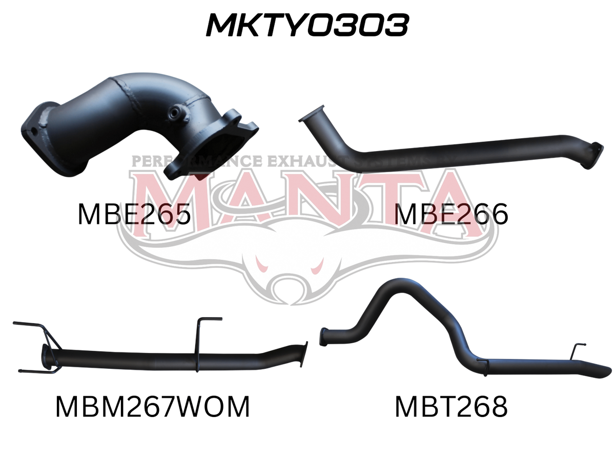Manta Toyota Landcruiser HDJ100 4.2L 1HD Turbo Diesel Wagon – Manta product image 7