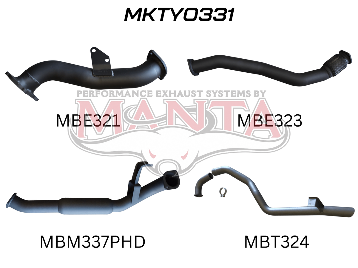 Manta Toyota Landcruiser HZJ105 4.2L 1HZ Diesel Wagon, with Aftermarket Turbo Fitted – Manta product image 22
