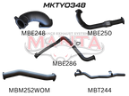 Manta Toyota Landcruiser HZJ75, HZJ78 4.2L Turbo Diesel UTE and Troop Carrier with Aftermarket Turbo Fitted – Manta product image 9