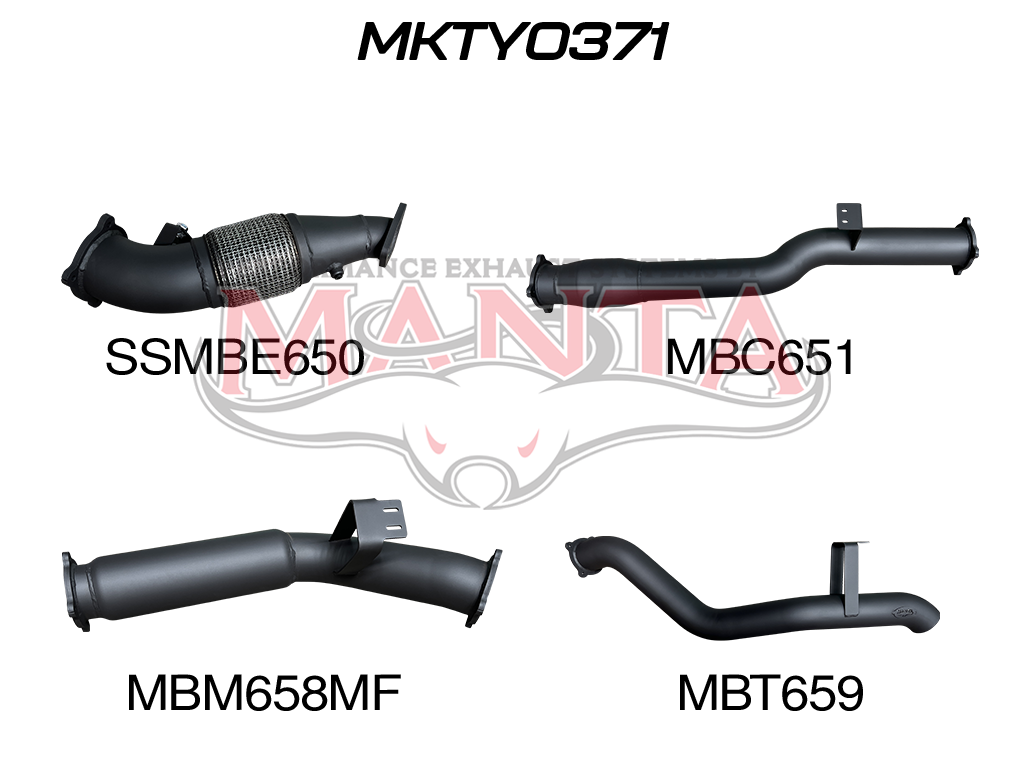 Manta Toyota Landcruiser VDJ76 4.5L 1VD V8 Turbo Diesel Wagon 2007 - 2016 – Manta product image 11