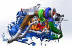 JDY BMW G8X S58 RHD 1000+ HP Top-Mount Single Turbo Kit with Catch Can