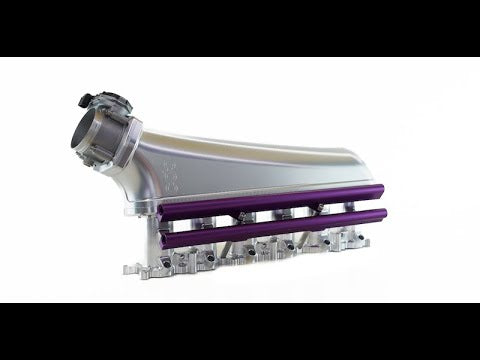 CPC Nissan RB25 Billet Intake Manifold — supplier gallery video 1