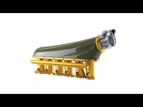 CPC Toyota 2JZ-GTE Billet Intake Manifold — supplier gallery video 2