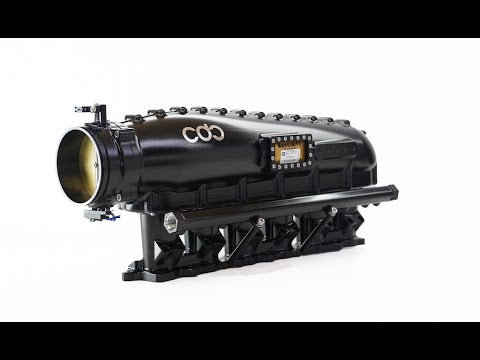 CPC Nissan RB26 Drag Full Billet Intake Manifold — supplier gallery video 1