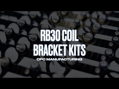 CPC Nissan RB30 Billet Coil Bracket Kit — supplier gallery video 1