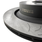 HFM.Parts 337mm rear rotor close-up showing vent and slot detail