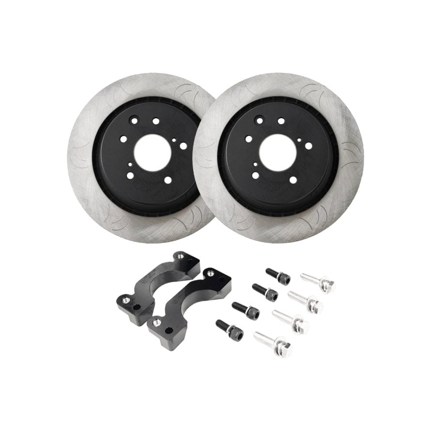 HFM.Parts 337mm Rear Brake Upgrade Kit – Nissan R32 / R33 / R34 – HFM product/configuration image 1