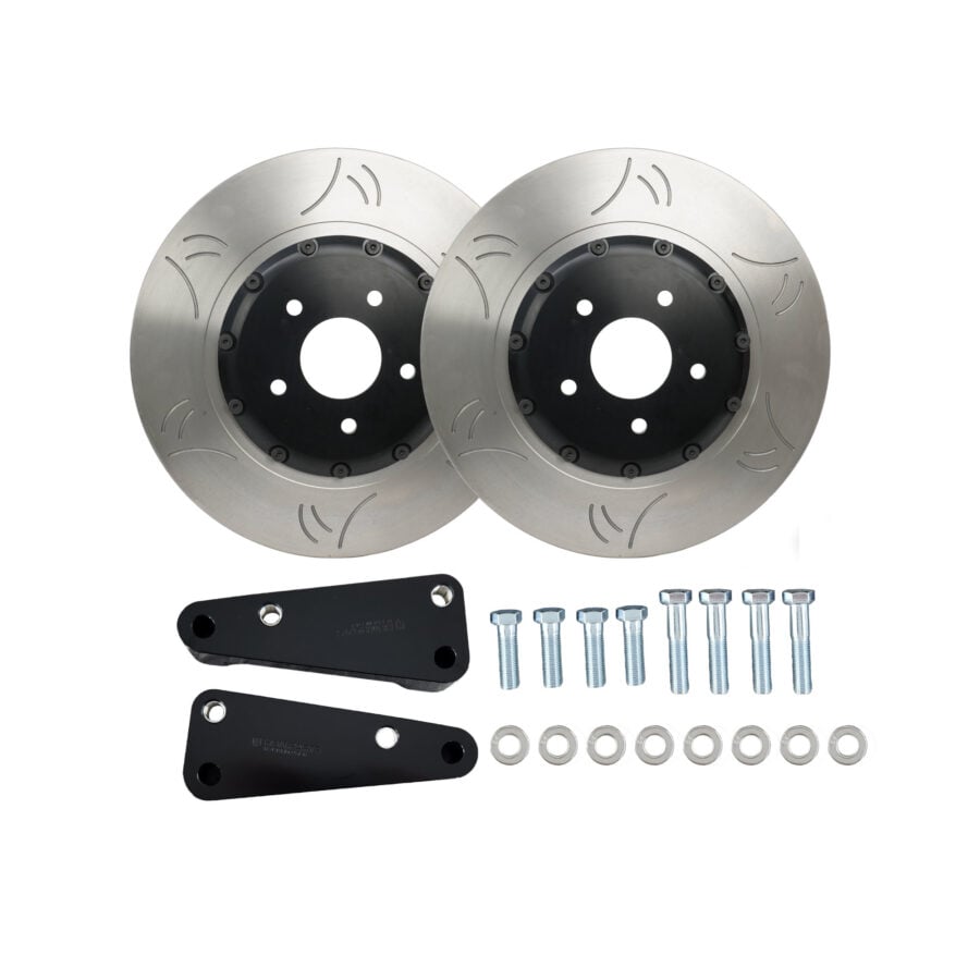 HFM.Parts 354mm Front Two-Piece Rotor Kit | Kia Stinger Brembo – image 1