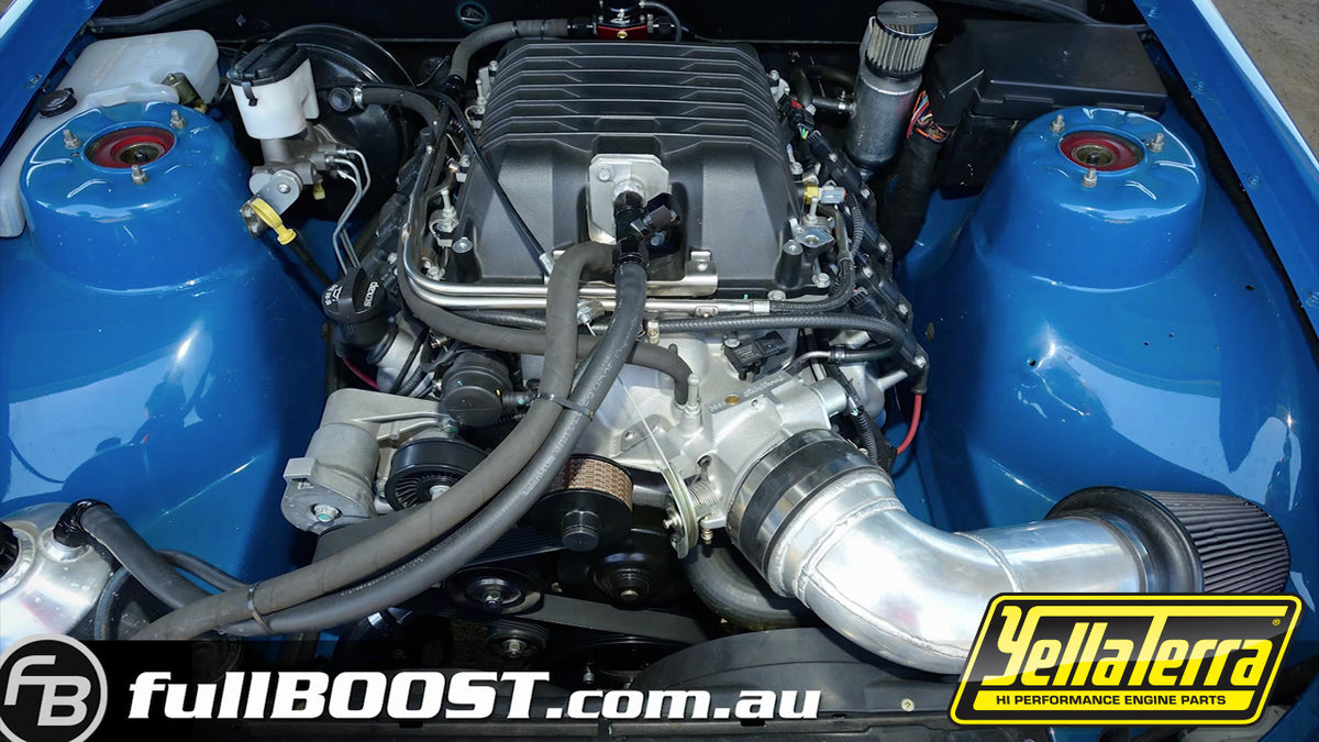 Yella Terra LSA boost upgrade installed engine example