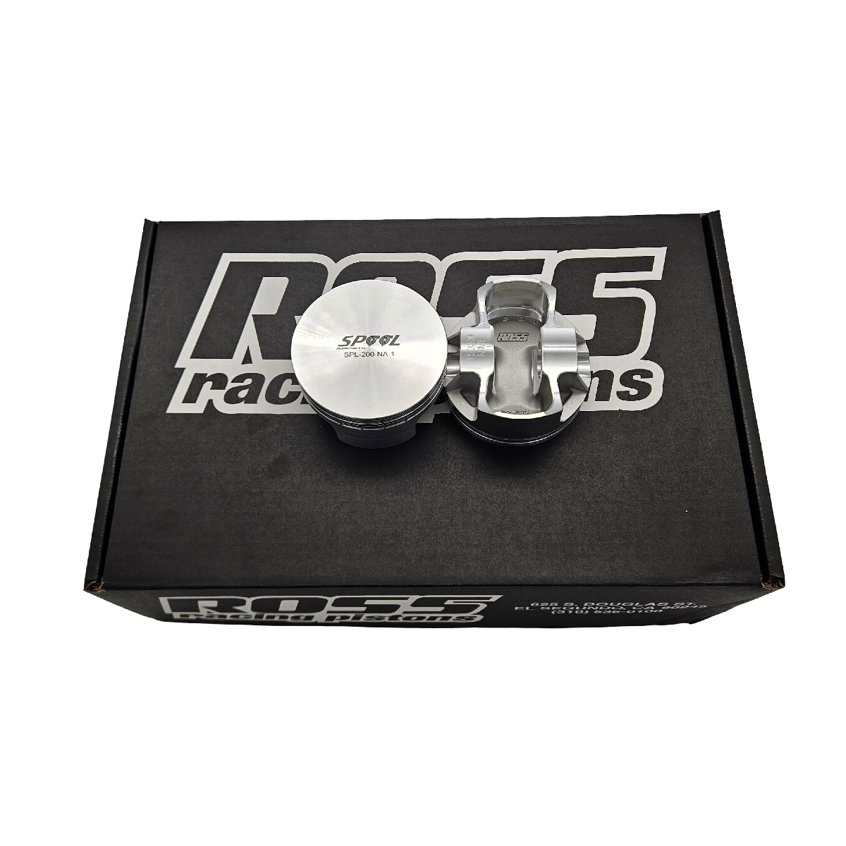 Ford 250 XFlow Ross Racing Forged Pistons ( When using 200 CID Rod ) — product detail 3